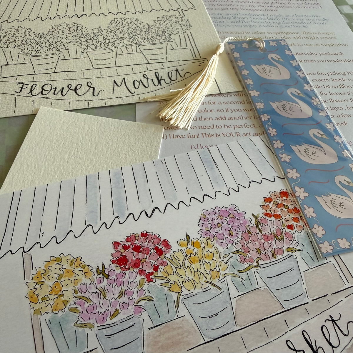 Monthly Watercolor Club