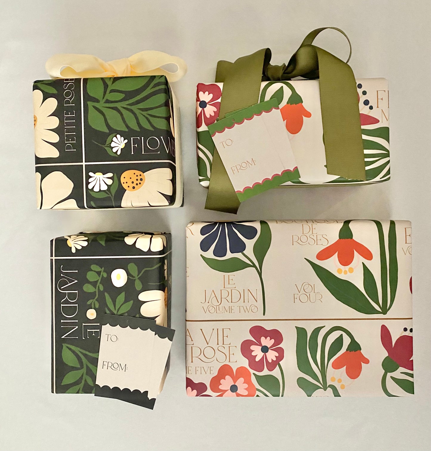 London Reversible Gift Wrap