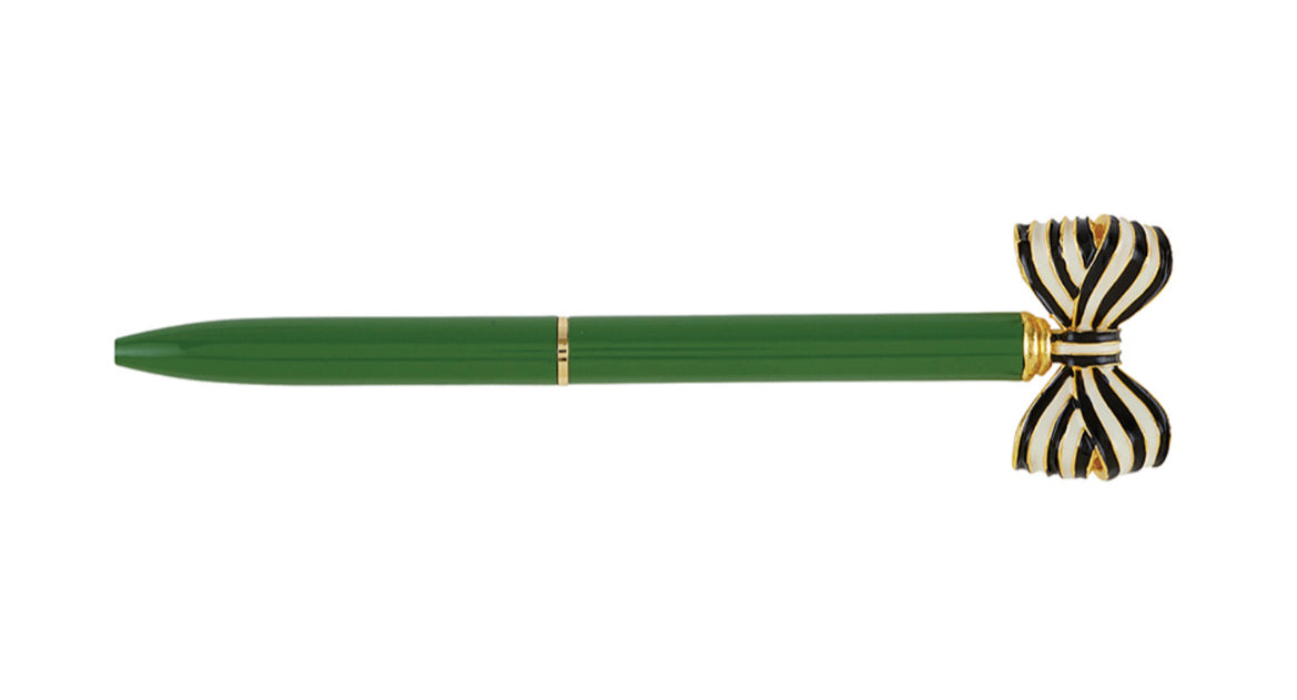 Striped Bow Pen