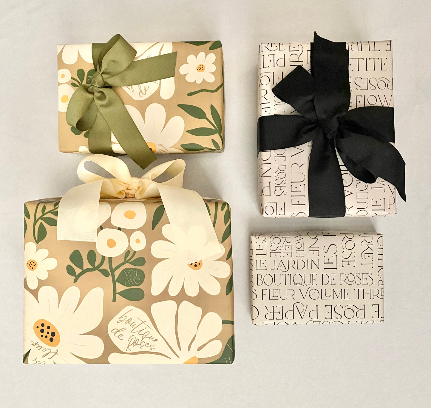 Paris Reversible Gift Wrap