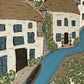 Euro Village 8x8 canvas