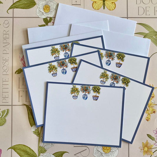 Topiary Note Card Set
