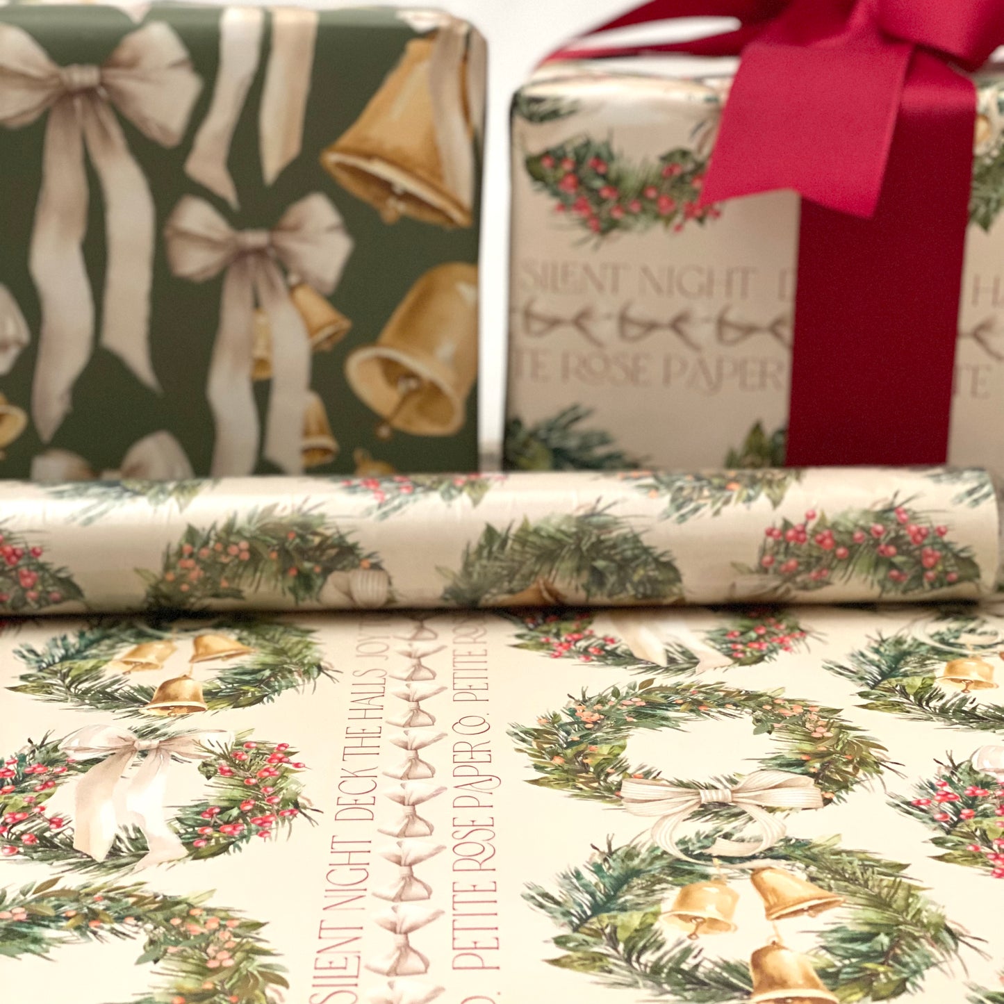 Classic Christmas Reversible Gift Wrap