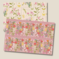 Secret Garden Blush/Cream Reversible Gift Wrap Case Pack