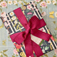 Secret Garden Navy/Blue Reversible Gift Wrap Case Pack