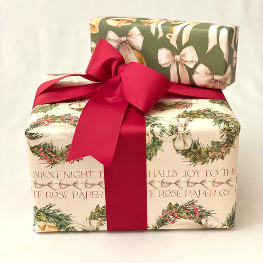 Classic Christmas Reversible Gift Wrap