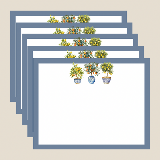 Topiary Note Card Set