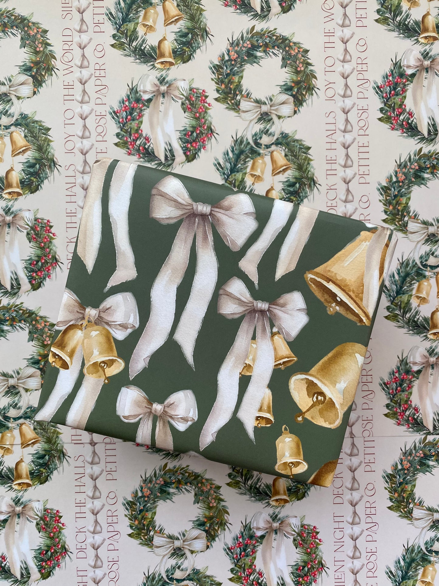 Classic Christmas Reversible Gift Wrap