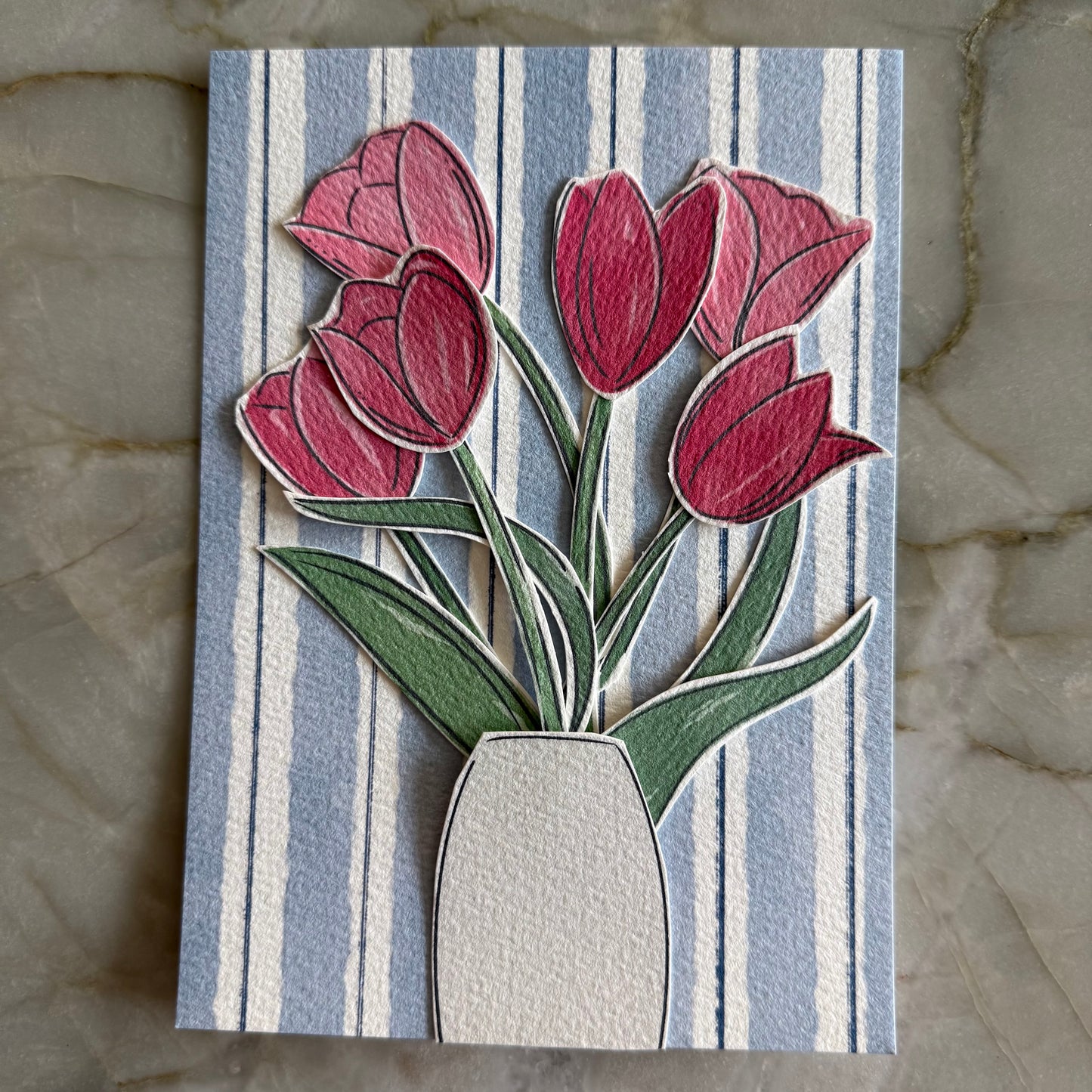 Tulip Collage Kit